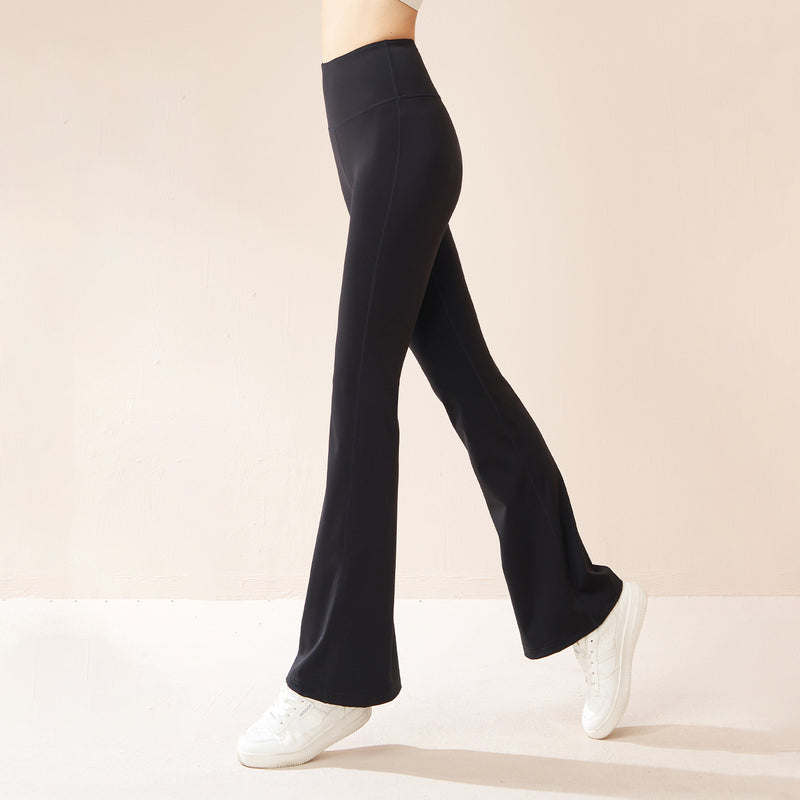 フレアパンツ 美尻 ヒップアップ スリムアップ ハイウエスト 脚やせ ヨガパンツ 細見え 大きいサイズ 全3色 足首丈 ジョガーパンツ ガウチョパンツ スポーツ フィットネス ランニング ストレッチ 吸汗速乾 S-XXL