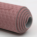 Yoga mat 6mm 8mm high quality TPE material odorless non-slip 5 colors available Training mat Exercise mat Pilates mat Training Stretching Diet Non-slip Soundproofing Jump rope Floor mat Dance mat Cushion Gentle on the skin