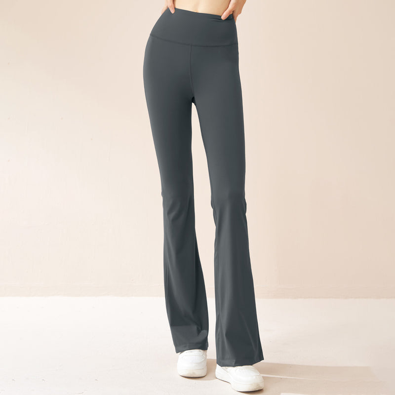 フレアパンツ 美尻 ヒップアップ スリムアップ ハイウエスト 脚やせ ヨガパンツ 細見え 大きいサイズ 全3色 足首丈 ジョガーパンツ ガウチョパンツ スポーツ フィットネス ランニング ストレッチ 吸汗速乾 S-XXL