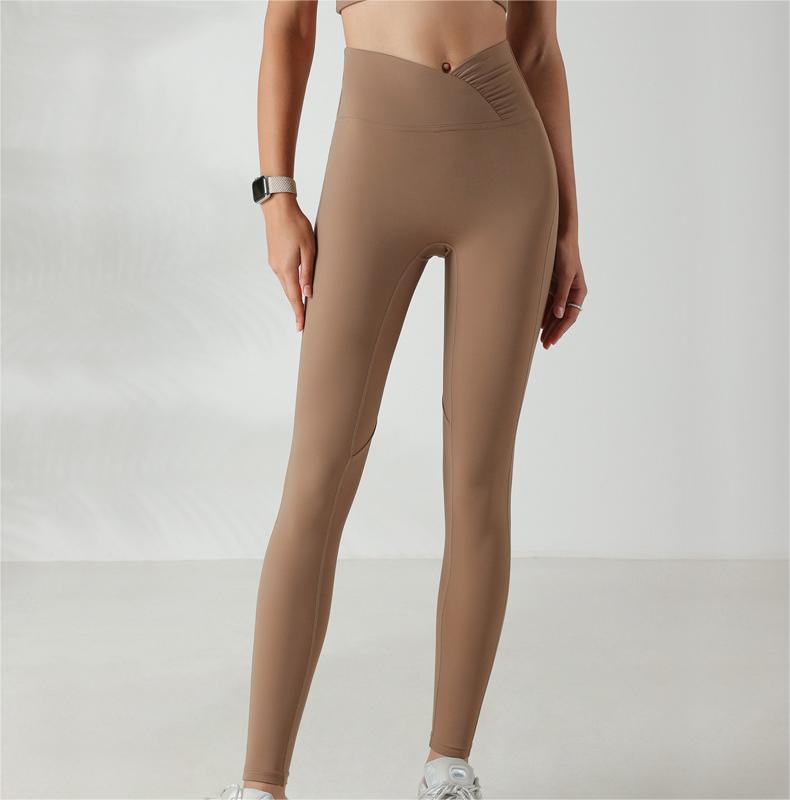 Fitness pants for women, tight fit, outer pants, high waist, slimming, training, quick drying, running, sports pants, yoga