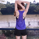 Camisole Yoga Top Round Neck Sleeveless Solid Color 3 Colors to Choose From Lightweight Sporty Elegant Sweet S~XL