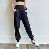 Yoga Bottoms, High Waist, Sports, Fitness, Breathable, Quick Drying, Sweat Absorbent, Stomach Cover, Hip Lift, Casual, Easy to Match, Daily, Stylish, Loose Fit, S~XXL