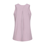 Camisole Yoga Top Round Neck Sleeveless Solid Color Lightweight Casual Easy to Match 4~12