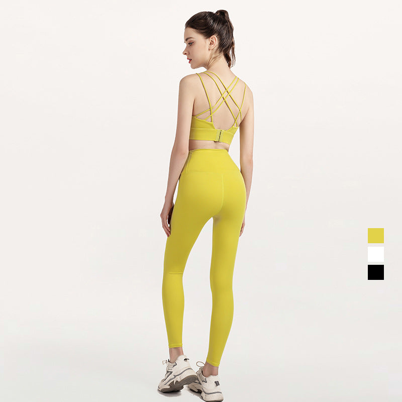 Yoga tops, bra tops, U-neck, pads, no wires, 3 colors to choose from, high waist, breathable, quick drying, sweat absorbent, sports, super flattering, open back, Korean style♥, retro, pretty, easy to match, cute, fashionable, S~XL