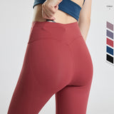 Yoga bottoms, leggings, print, 5 colors to choose from, high waist, contrasting, breathable, sweat absorbent, quick drying, thin, belly cover, hip lift, retro, slim, easy to match, sexy, fashion, this season's trend, S~XXL