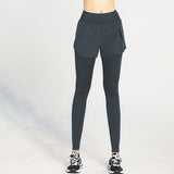 Yoga Bottoms Leggings 3 Colors to Choose From High Waist Contrast Breathable Quick Drying Sweat Absorbent Belly Cover Hip Lift Sports Fitness Simple Stylish Slim Easy to Match Daily Retro S~XXL