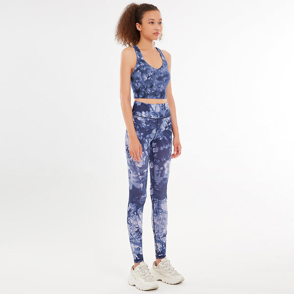 ブラトップ(L)とレギンス( M)ヨガウェア　andar Amazon.co.jp: [FLORPERRY] レディース 上下セット ヨガ