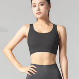 Yoga tops, bra tops, U-neck, 4 colors to choose from, high waist, lightweight, super flattering, open back, non-wired, full of personality♪ Unique design♪ Cute for adults❀✿❀ Sexy S~XXL