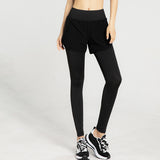Yoga Bottoms Leggings 3 Colors to Choose From High Waist Contrast Breathable Quick Drying Sweat Absorbent Belly Cover Hip Lift Sports Fitness Simple Stylish Slim Easy to Match Daily Retro S~XXL