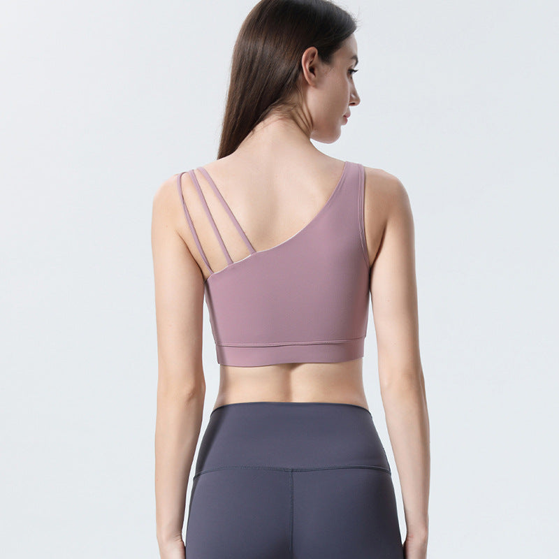 Yoga tops, bra tops, 4 colors to choose from, padded, switching, quick drying, sweat absorbent, breathable, open back, super flattering, pretty, slimming, unique, stylish, luxurious, S~XL