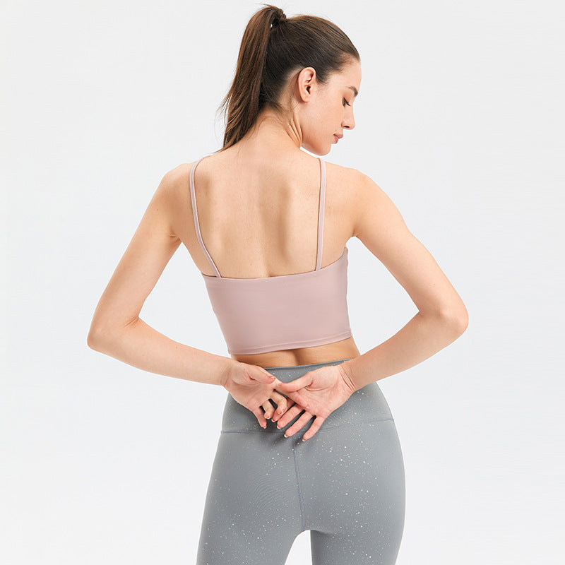 Yoga tops, bra tops, no wires, 4 colors to choose from, breathable, quick-drying, sweat-absorbent, sports, elegant✿, sweet, simple, slim, pretty, mature and cute❀✿❀ S~XL