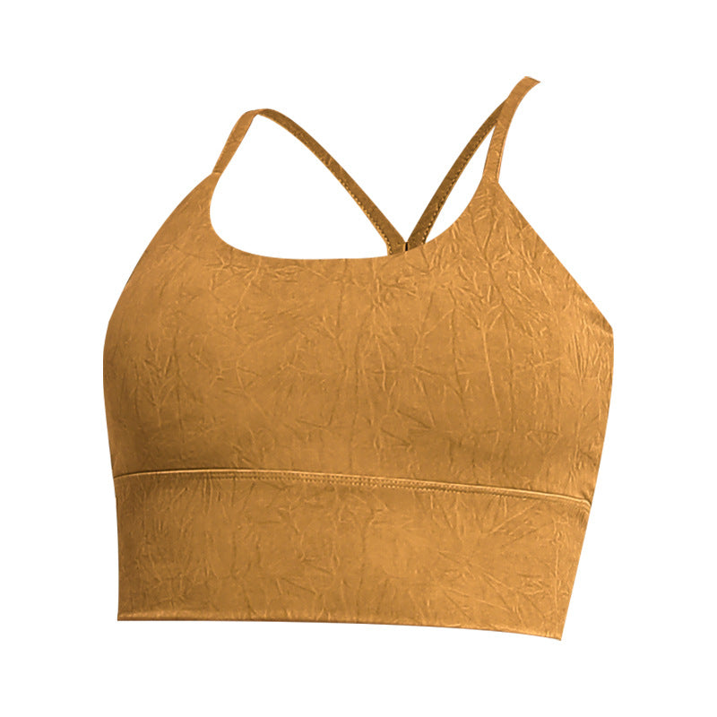 Yoga tops, bra tops, U-neck, pads, no wires, 5 colors to choose from, sports, breathable, open back, super flattering, stylish design, slim, sexy, mature and cute❀✿❀, trendy, stylish, luxurious, S~XL