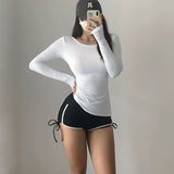 Yoga top, long sleeve, V-neck, solid color, 3 colors to choose from, fitness, sports, breathable, quick-drying, double-sided, sexy, very popular, best-selling, luxurious, S~L