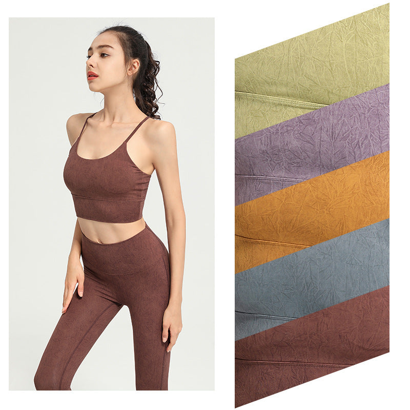 Yoga tops, bra tops, U-neck, pads, no wires, 5 colors to choose from, sports, breathable, open back, super flattering, stylish design, slim, sexy, mature and cute❀✿❀, trendy, stylish, luxurious, S~XL