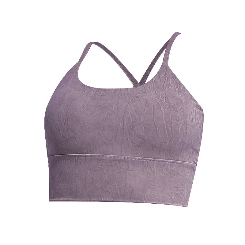 Yoga tops, bra tops, U-neck, pads, no wires, 5 colors to choose from, sports, breathable, open back, super flattering, stylish design, slim, sexy, mature and cute❀✿❀, trendy, stylish, luxurious, S~XL