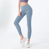 Yoga Bottoms Leggings 5 Colors to Choose From High Waist Breathable Quick Drying Sweat Absorbent Belly Cover Hip Lift Thin Sports Neat Slim Easy to Match Sexy Adult Cute Retro Feminine S~XXL