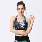 Yoga tops, bra tops, U-neck, print, 12 colors to choose from, color scheme, non-wired, padded, breathable, quick-drying, sweat-absorbing, elegant✿, sweet, mature and cute❀✿❀, sexy, stylish, S~XL