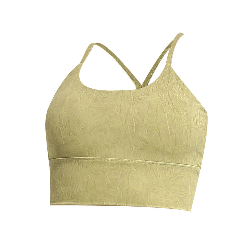Yoga tops, bra tops, U-neck, pads, no wires, 5 colors to choose from, sports, breathable, open back, super flattering, stylish design, slim, sexy, mature and cute❀✿❀, trendy, stylish, luxurious, S~XL