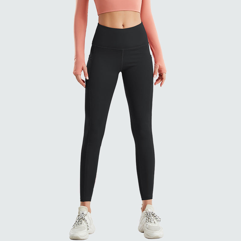 Yoga Bottoms Leggings 5 Colors to Choose From High Waist Breathable Quick Drying Sweat Absorbent Belly Cover Hip Lift Thin Sports Neat Slim Easy to Match Sexy Adult Cute Retro Feminine S~XXL