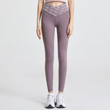 Yoga bottoms, leggings, print, 5 colors to choose from, high waist, contrasting, breathable, sweat absorbent, quick drying, thin, belly cover, hip lift, retro, slim, easy to match, sexy, fashion, this season's trend, S~XXL