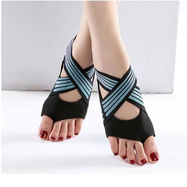 Yoga socks, cheap, color-matched, non-slip, 3 colors to choose from, antibacterial, deodorizing, moisture-wicking, breathable, for women, comfortable, stretching, ballet, Pilates, hot yoga, training, sports, F
