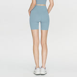 Shorts, peach buttocks, seamless, slimming, compression, hip-up, beautiful buttocks, shorts, 4/4 length, stretchy, stylish, quick-drying, comfortable, high waist, soft, 5 colors, sports, fitness, gym, Pilates, running, SL