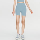 Shorts, peach buttocks, seamless, slimming, compression, hip-up, beautiful buttocks, shorts, 4/4 length, stretchy, stylish, quick-drying, comfortable, high waist, soft, 5 colors, sports, fitness, gym, Pilates, running, SL