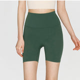 Shorts, peach buttocks, seamless, slimming, compression, hip-up, beautiful buttocks, shorts, 4/4 length, stretchy, stylish, quick-drying, comfortable, high waist, soft, 5 colors, sports, fitness, gym, Pilates, running, SL