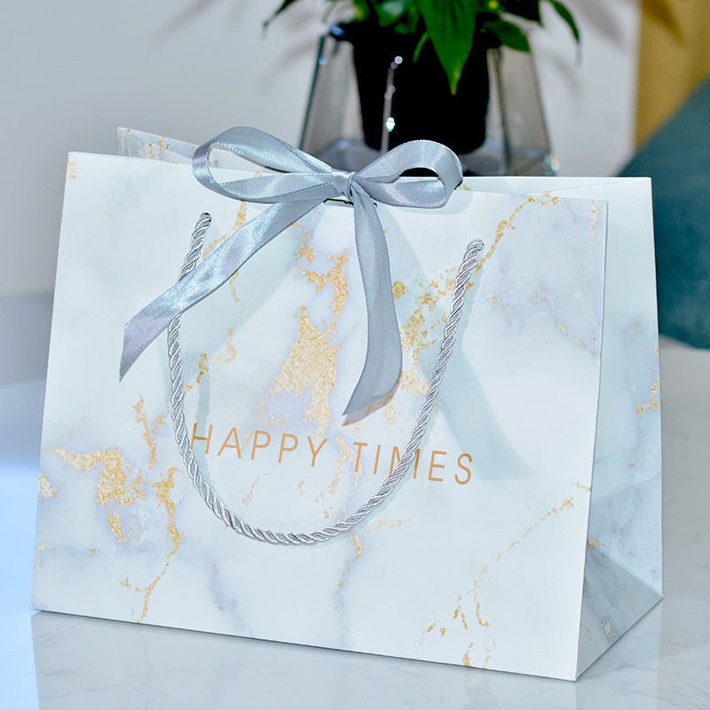 ギフトバッグ 紙袋 贈り物 プレゼント用 スタイリッシュ シンプル  おしゃれ かわいい デザイン 高級感 25*20*12cm