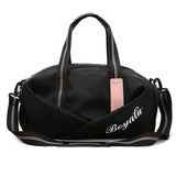 Yoga Bag - Stylish, Polyester, Printed, Alphabet, 5 Colors to Choose From, Handy, Zipper, F 