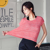 ヨガトップス 半袖 tシャツ ラウンドネック 全3色 お腹カバー 薄手 通気性 吸汗 速乾 ゆったり きれいめ 細見え 売れ筋 激安 ストレッチ 羽織り スポーツ フィットネス ジム ランニング S~XL