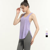 Yoga top, U-neck, 4 colors to choose from, lightweight, breathable, quick-drying, sweat-absorbing, belly-covering, sweet, elegant design, casual, pretty, cute, retro, full of likeability! S~XL 