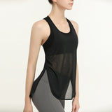 Yoga top, U-neck, 4 colors to choose from, lightweight, breathable, quick-drying, sweat-absorbing, belly-covering, sweet, elegant design, casual, pretty, cute, retro, full of likeability! S~XL 