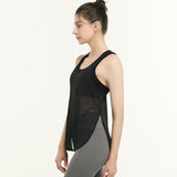 Yoga top, U-neck, 4 colors to choose from, lightweight, breathable, quick-drying, sweat-absorbing, belly-covering, sweet, elegant design, casual, pretty, cute, retro, full of likeability! S~XL 