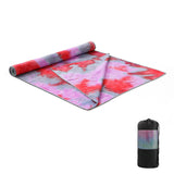 Yoga towel, blanket, stylish, tie-dyed, colorful, cute, non-slip, sweat-absorbent, water-absorbent, Pilates, stretching, yoga towel, yoga rug, quick-drying, ultra-lightweight, foldable, training, exercise, hot yoga, large, 6 colors, mat towel 