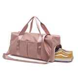 Yoga bag Easy to match Simple design Solid color Available in 3 colors Multi-functional storage With pockets Lightweight and durable F 