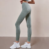 Yoga bottoms, leggings, 4 colors to choose from, high waist, breathable, quick drying, sweat absorbing, hip lift, elastic waist, beautiful, slimming, easy to match, stylish, sexy, fashionable, S~XL