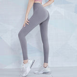 Yoga Bottoms Leggings 4 Colors to Choose From High Waist Breathable Quick Drying Sweat Absorbent Belly Cover Sports Elastic Waist Hip Lift Design Slimming Sexy Feminine S~XXL
