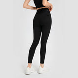 Yoga Bottoms Leggings 5 ​​Colors to Choose From High Waist Sports Breathable Yoga Wear Peach Butt Beauty Training Women's Hip Lift Simple Slimming Slim Tight Natural S~XL 