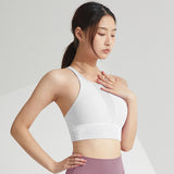 Yoga tops, bra tops, U-neck, no wires, 2 colors to choose from, switching, breathability, quick drying, sweat absorption, sports, open back, durability, simple, unique design♪ Retro, sexy, feminine, stylish, retro, S~XL