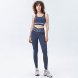 Yoga bra top, leggings, yoga set, U-neck, alphabet, 4 colors to choose from, high waist, switching, color scheme, breathability, quick drying, sweat absorption, belly cover, elastic waist, hip lift, durability, slimming, slim, sexy, fashion, S~XL