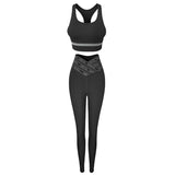 Yoga bra top, leggings, yoga set, U-neck, alphabet, 4 colors to choose from, high waist, switching, color scheme, breathability, quick drying, sweat absorption, belly cover, elastic waist, hip lift, durability, slimming, slim, sexy, fashion, S~XL