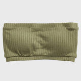 ブラトップ ヨガトップス カップ付き へそ出し 盛れる ブラジャー 大胸 肩紐なし ずれない オフショル チューブトップ バンドゥ ワイヤーなし  スポーツ フィットネス ピラティス ホットヨガ トレッチ 吸汗速乾 柔らかく 細見え リブ 全4色 S-XL