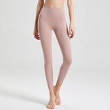 レギンス ヨガボトムス シンプル 合わせやすい 無地 ハイウエスト 通気性 速乾 スポーツ お腹カバー フィットネス 吸汗 ヒップリフト 強い弾力性 足首丈 9色選択可 S-XXXL