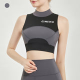 Yoga tops, bra tops, round neck, pads, 5 colors to choose from, color scheme, breathability, quick drying, sweat absorption, fitness, sports, super-flattering, slim, design, full of temperament, mature and cute, high-end, super cheap, stylish, S~XL 