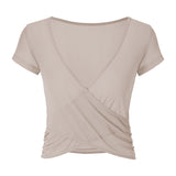 半袖 羽織り チュール  通気性 速乾 おしゃれ ストレッチ ゆったり ひんやり  無地 スポーツ フィットネス ジム ピラティス ランニング ホットヨガ S-XL