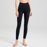 レギンス ヨガボトムス シンプル 合わせやすい 無地 ハイウエスト 通気性 速乾 スポーツ お腹カバー フィットネス 吸汗 ヒップリフト 強い弾力性 足首丈 9色選択可 S-XXXL