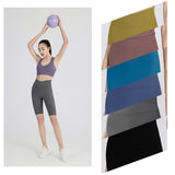 Yoga Bottoms, Shorts, 6 Colors to Choose From, High Waist, Switching, Elastic Waist, Hip Lift, Stomach Coverage, Breathable, Sweat Absorbent, Quick Drying, Sports, Stylish, Slimming, Charming, Trendy, Great Value, S~XL 