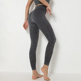 Yoga bottoms, leggings, 4 colors to choose from, high waist, breathable, quick drying, sweat absorbing, hip lift, elastic waist, beautiful, slimming, easy to match, stylish, sexy, fashionable, S~XL